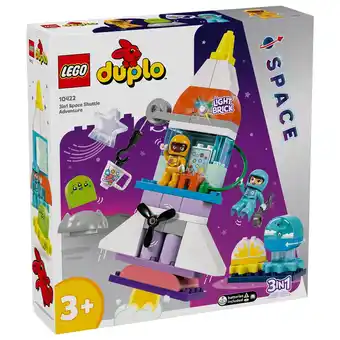 Top1Toys Lego 10422 duplo 3-in-1 ruimteavontuur aanbieding