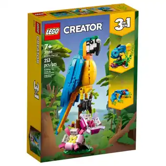 Top1Toys Lego 31136 creator exotische papegaai aanbieding