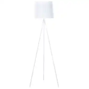 Beliani Staande lamp wit sambra aanbieding