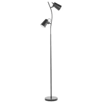 Beliani Staande lamp zwart flint aanbieding