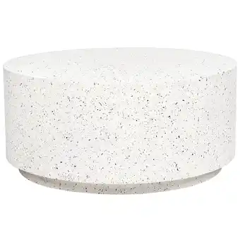 Beliani Salontafel wit/terrazzo trezzo aanbieding