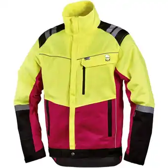 Conrad Leipold doehle 4112/l bosbescherming jas comfort maat: l neon-geel, rood, zwart aanbieding