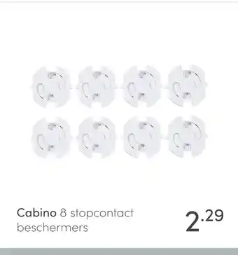 Baby & Tiener Cabino 8 stopcontact beschermers aanbieding