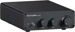 Amazon Fosi audio tb10d 600 watt tpa3255 mini versterker hifi stereo klasse d versterker geïntegreerde 2 kanaals digitale audio ontv aanbieding