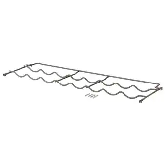 IKEA Ivar flessenrek, grijs, 83x30 cm aanbieding