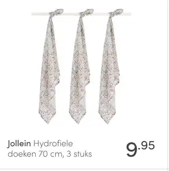 Baby & Tiener Jollein Hydrofiele doeken aanbieding