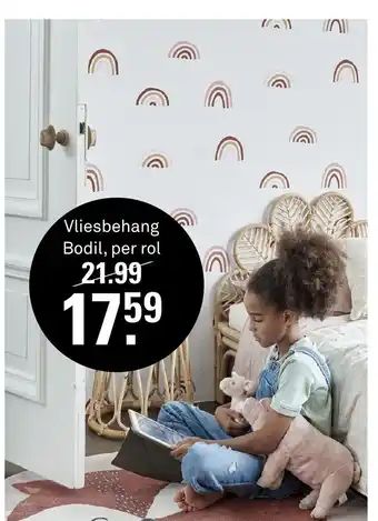 Karwei Vliesbehang Bodil aanbieding