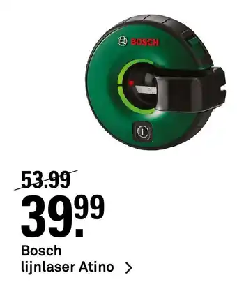 Karwei Bosch lijnlaser Atino aanbieding