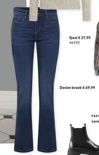 Bon’A Parte Fransa Denim broek aanbieding