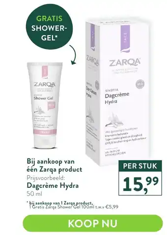 Holland & Barrett Dagcreme Hydra 50ml aanbieding