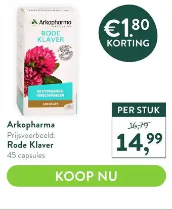 Holland & Barrett Arkopharma Rode Klaver aanbieding