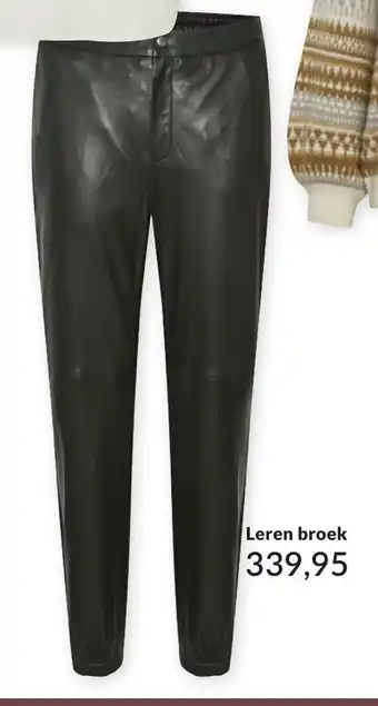 Bon’A Parte Part Two Leren broek aanbieding