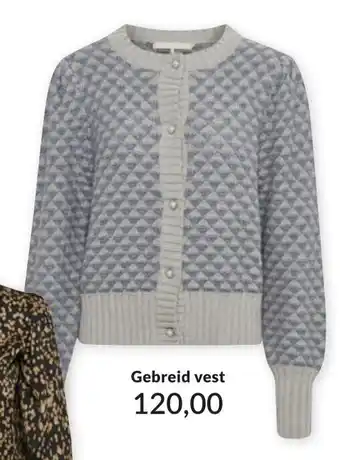 Bon’A Parte Karen by Simonsen Gebreid vest aanbieding