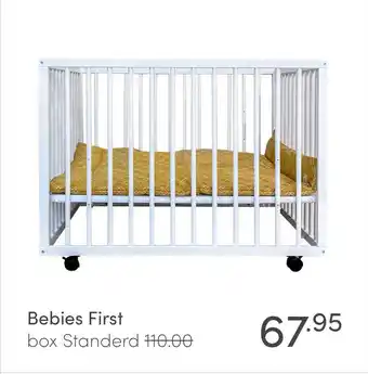 Baby & Tiener Bebies first box standerd aanbieding