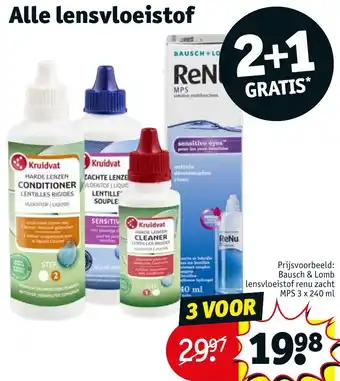 Kruidvat Alle lensvloeistof aanbieding