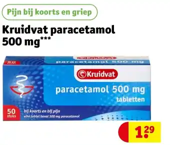 Kruidvat Kruidvat paracetamol 500mg aanbieding