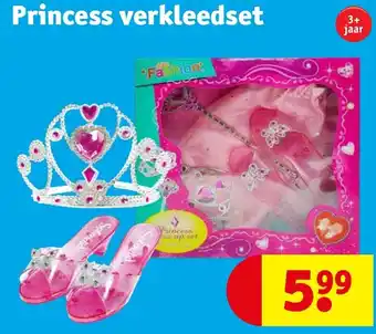 Kruidvat Princess verkleedset aanbieding