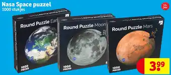 Kruidvat Nasa Space puzzel 1000 stukjes aanbieding