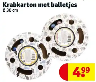 Kruidvat Krabkarton met balletjes aanbieding