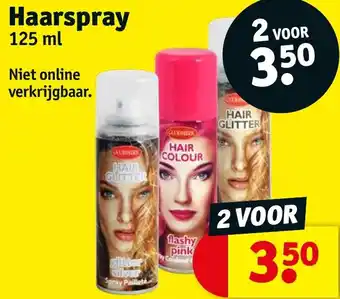 Kruidvat Haarspray 125ml aanbieding