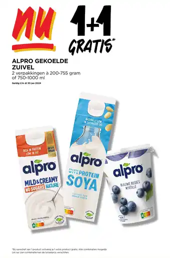 Jumbo ALPRO GEKOELDE ZUIVEL aanbieding