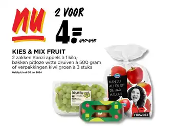 Jumbo KIES & MIX FRUIT aanbieding