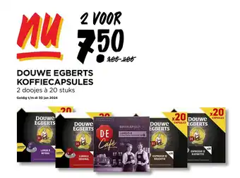 Jumbo DOUWE EGBERTS KOFFIECAPSULES aanbieding