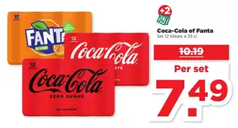 PLUS Coca-Cola of Fanta aanbieding