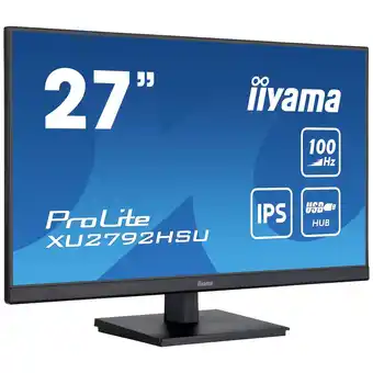 Conrad Iiyama xu2792hsu-b6 led-monitor energielabel e (a - g) 68.6 cm (27 inch) 1920 x 1080 pixel 16:9 0.4 ms hdmi, displayport, hoo aanbieding