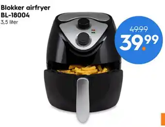 Blokker Blokker airfryer BL-18004 aanbieding