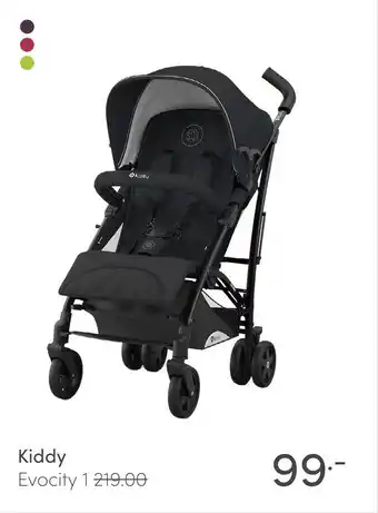 Baby & Tiener Kiddy evocity 1 aanbieding