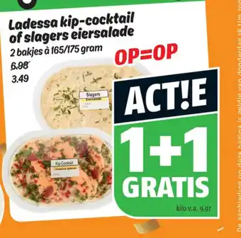 Poiesz Ladessa kip-cocktail of slagers eiersalade aanbieding