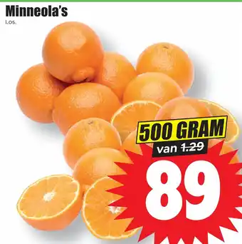 Dirk Minneola's 500 GRAM aanbieding