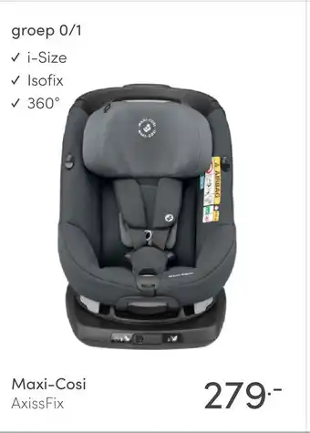 Baby & Tiener Maxi-cosi axissFix aanbieding