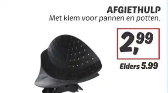Dekamarkt AFGIETHULP aanbieding