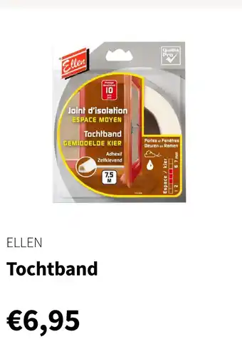 Nijhof Ellen tochtband aanbieding