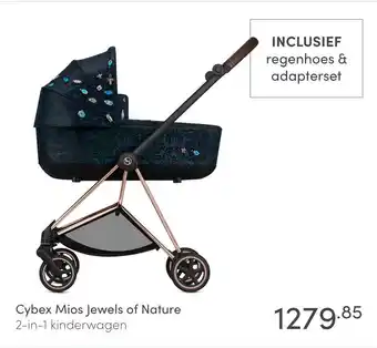 Baby & Tiener Cybex mios jewels of nature 2-in-1 kinderwagen aanbieding