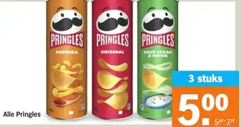 Albert Heijn Alle Pringles aanbieding