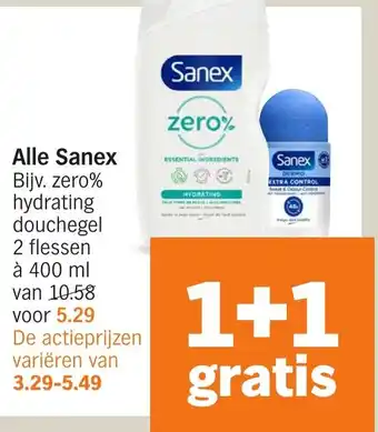 Albert Heijn Alle Sanex aanbieding