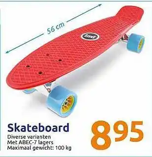 Action Skateboard aanbieding