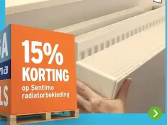 GAMMA op Sentimo radiatorbekleding aanbieding