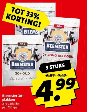 Boni Beemster 30+ plakken aanbieding