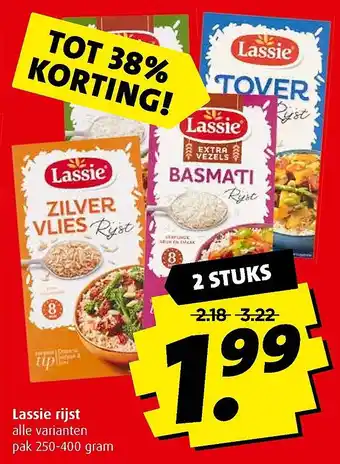 Boni Lassie rijst aanbieding