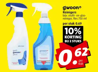 Boni Gwoon reinigers aanbieding