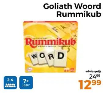 Trekpleister Goliath Woord Rummikub aanbieding