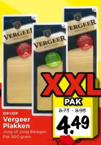 Vomar Voordeelmarkt Vergeer Plakken  XXL aanbieding