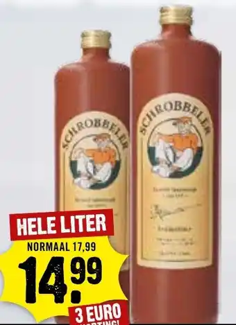 Dirck 3 Schrobbeler aanbieding