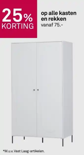 Karwei alle kasten en rekken aanbieding