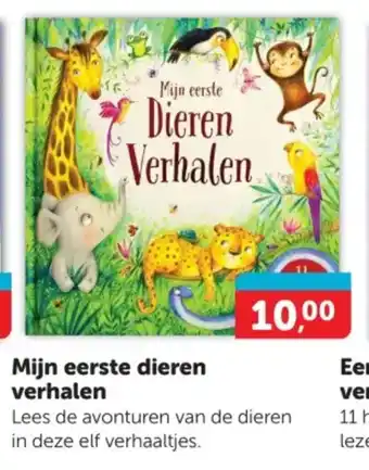 Boekenvoordeel Mijn eerste dieren verhalen aanbieding
