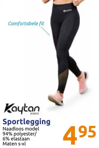 Action Sportlegging aanbieding